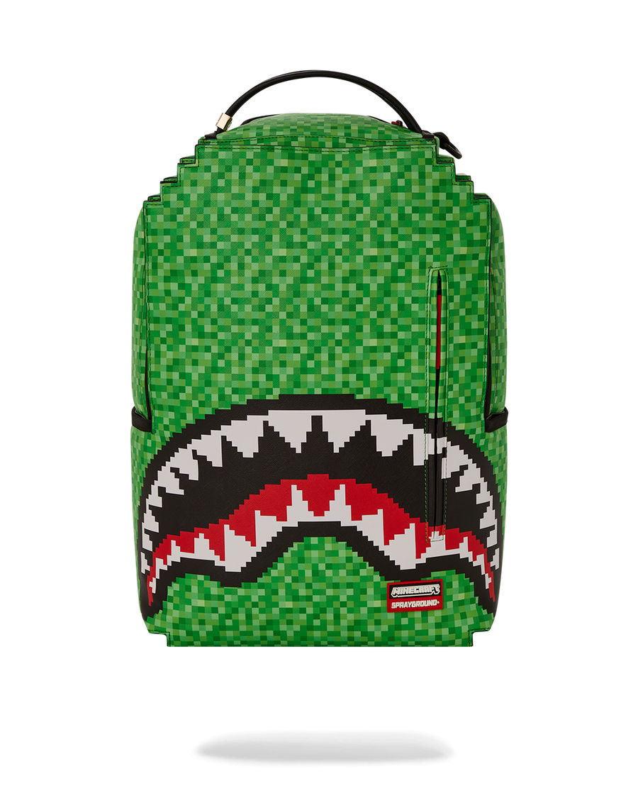 SPRAYGROUND® BACKPACK MINECRAFT CREEPER SHARK BACKPACK