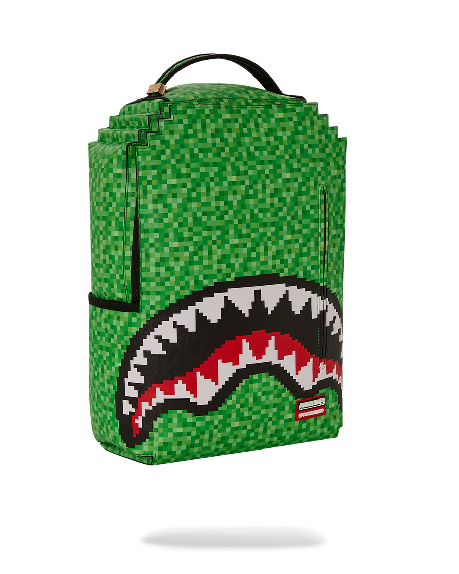 SPRAYGROUND® BACKPACK MINECRAFT CREEPER SHARK BACKPACK