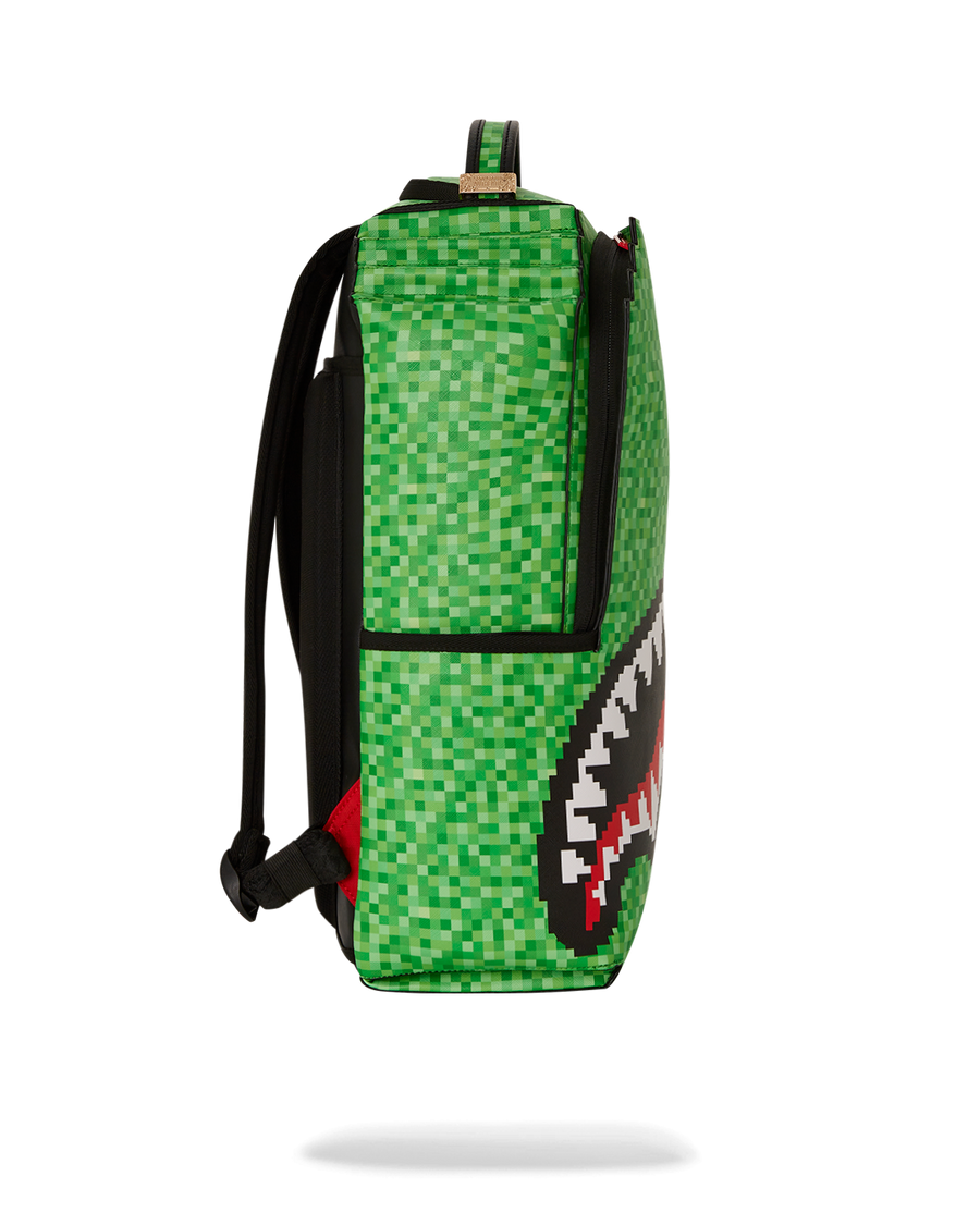 MINECRAFT CREEPER SHARK BACKPACK