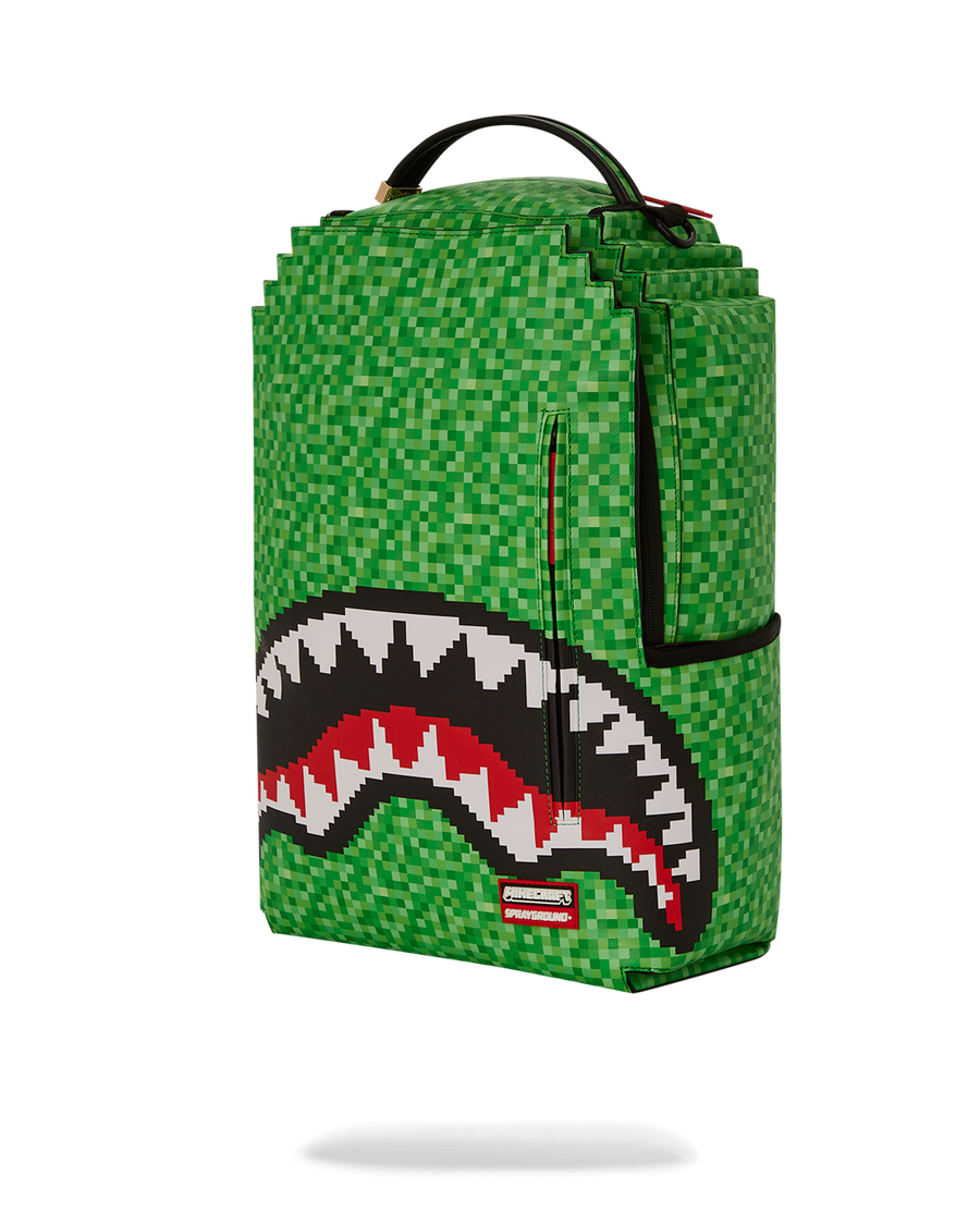 MINECRAFT CREEPER SHARK BACKPACK