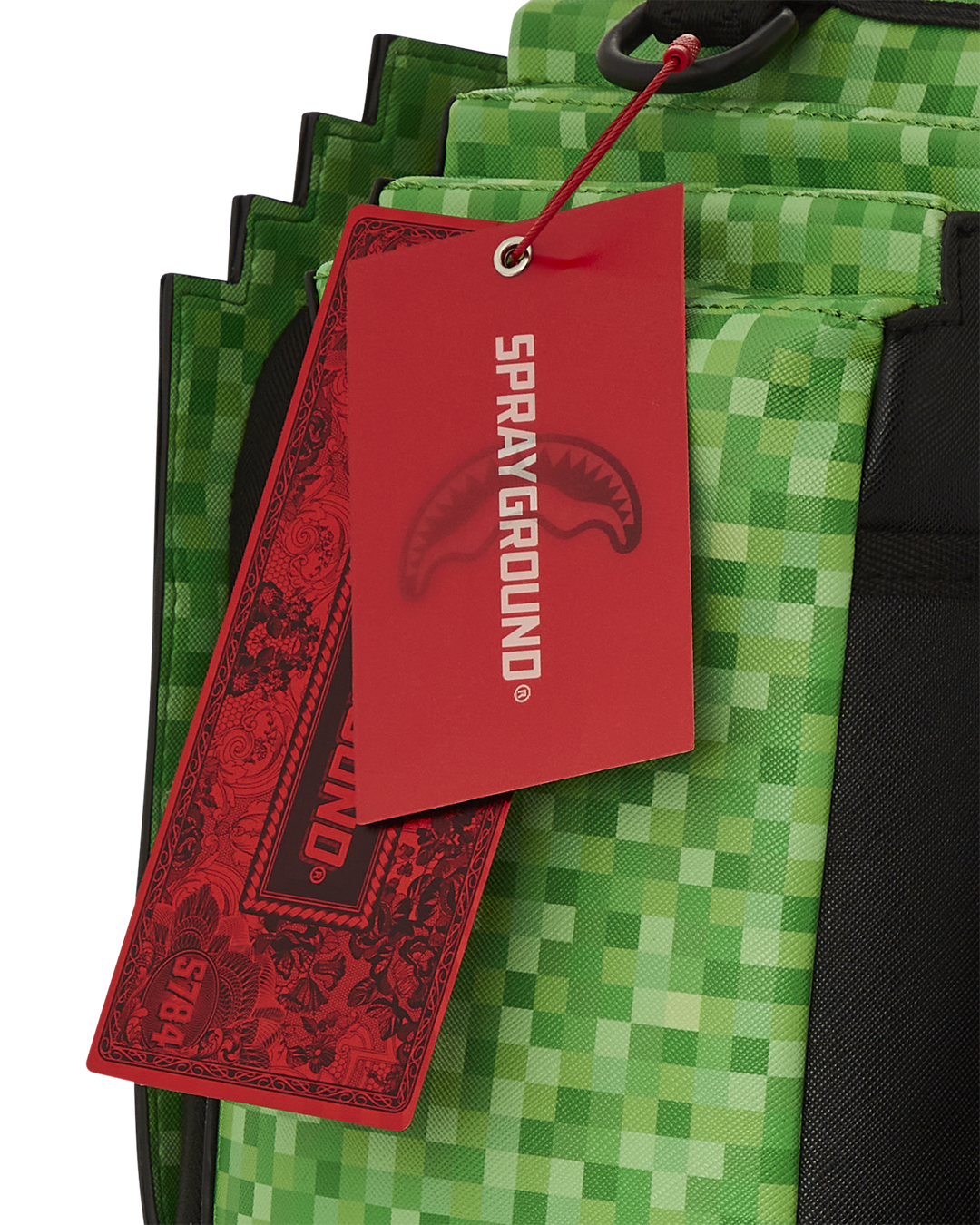 SPRAYGROUND® BACKPACK MINECRAFT CREEPER SHARK BACKPACK