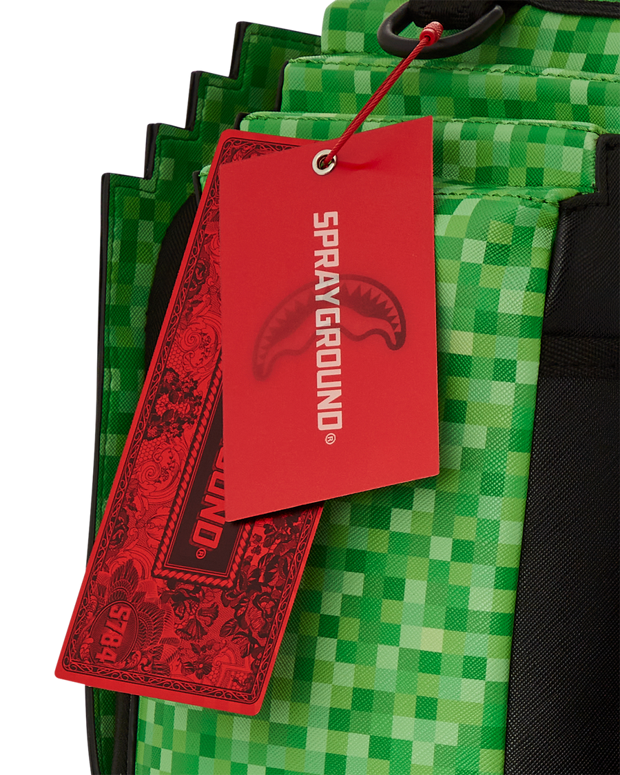 SPRAYGROUND® BACKPACK MINECRAFT CREEPER SHARK BACKPACK