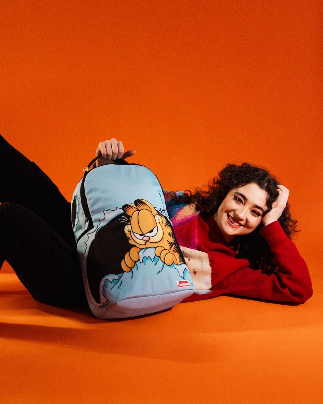 GARFIELD PEEK A BOO DLXSR BACKPACK