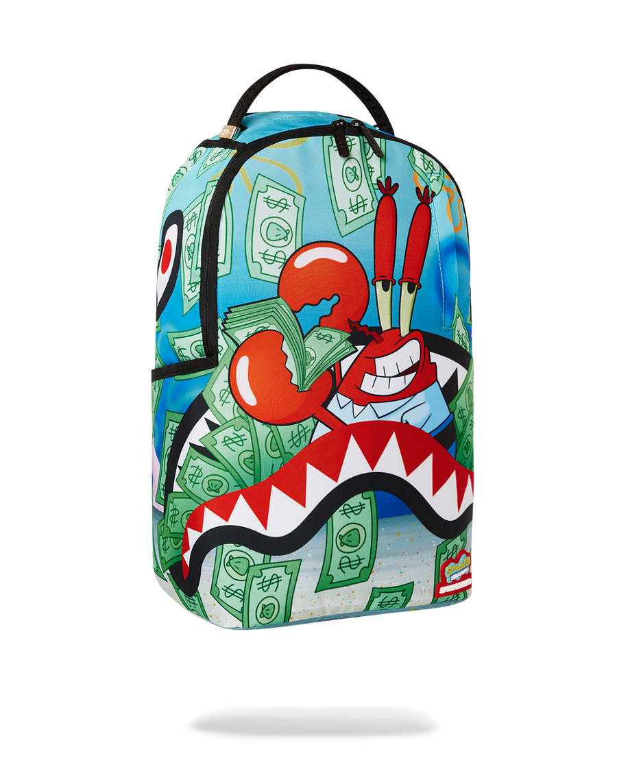 SPRAYGROUND® BACKPACK SPONGE BOB CRABS COUNT DLXSR BACKPACK