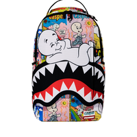 SPRAYGROUND® BACKPACK CASPER MAGAZINE ART DLXSR BACKPACK