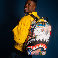 SPRAYGROUND® BACKPACK CASPER MAGAZINE ART DLXSR BACKPACK