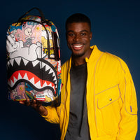 SPRAYGROUND® BACKPACK CASPER MAGAZINE ART DLXSR BACKPACK