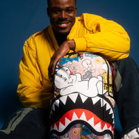 SPRAYGROUND® BACKPACK CASPER MAGAZINE ART DLXSR BACKPACK