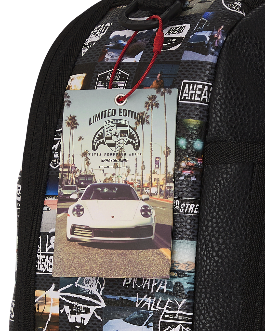 SPRAYGROUND® BACKPACK PORSCHE AHEAD COLLAB BACKPACK - LIMITED EDITION