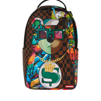 SPRAYGROUND® BACKPACK MONEYBEAR DON'T CARE DLXSV BACKPACK