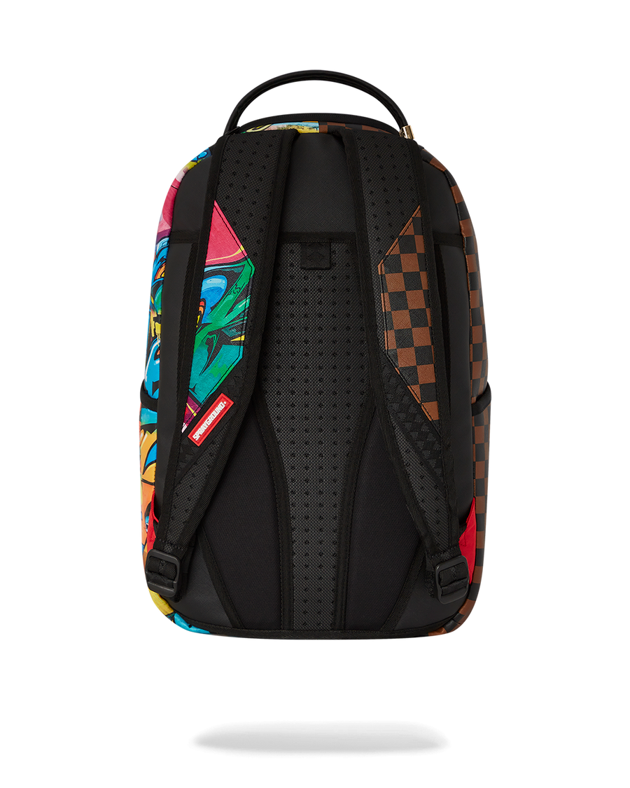 SPRAYGROUND® BACKPACK MONEYBEAR DON'T CARE DLXSV BACKPACK