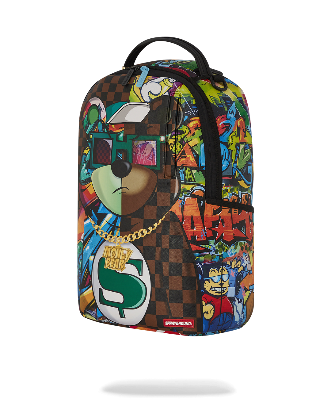 SPRAYGROUND® BACKPACK MONEYBEAR DON'T CARE DLXSV BACKPACK