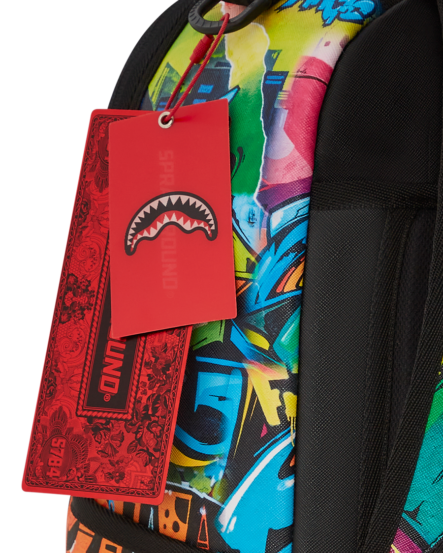 SPRAYGROUND® BACKPACK MONEYBEAR DON'T CARE DLXSV BACKPACK