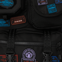 SPRAYGROUND® BACKPACK JAMES FIRST CLASS I GOT THESE STAMPS BACKPACK