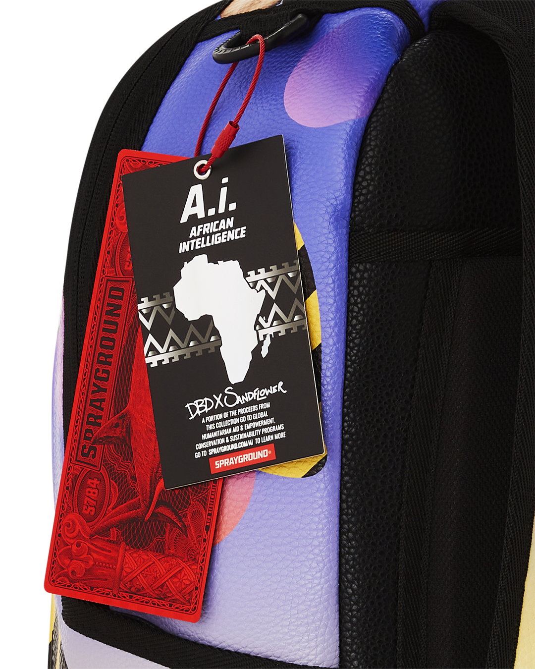 SPRAYGROUND® BACKPACK A.I. FRACTAL VISIONS BACKPACK