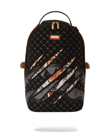 TIGER SCRATCHED DLXSV BACKPACK