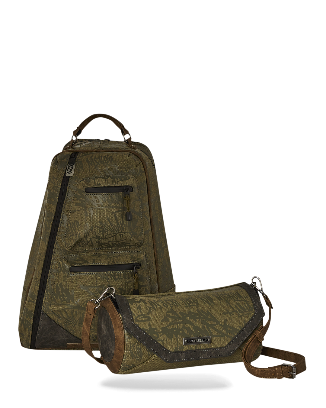 SPRAYGROUND® CROSSBODY DUNE FREMKIT BACKPACK + CROSSBODY (DESERT SAND)