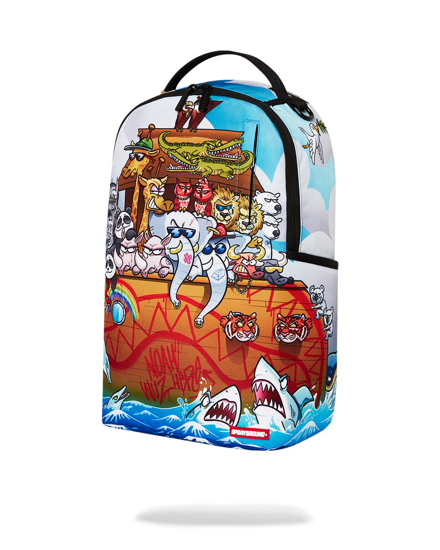 SPRAYGROUND® BACKPACK NOAH'S SH-ARK-MOUTH DLXSR BACKPACK