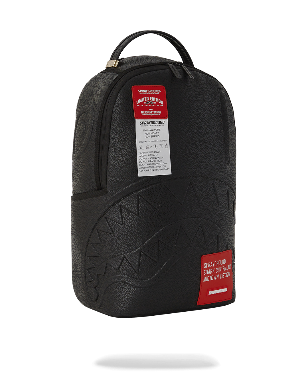 SPRAYGROUND® BACKPACK SHARK CENTRAL CARE LABEL DLXSV BACKPACK