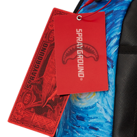 SPRAYGROUND® BACKPACK VAN GOGH HIDDEN MONEY BAG DLXSV BACKPACK