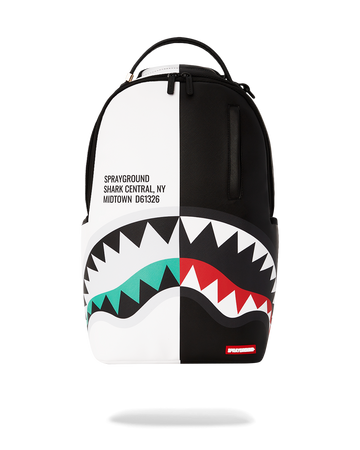 SPRAYGROUND® BACKPACK SHARK CENTRAL INVERTED SPLIT DLXSV BACKPACK