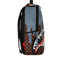 SPRAYGROUND® BACKPACK FABRIC HOUSE SHARK DRIP BACKPACK