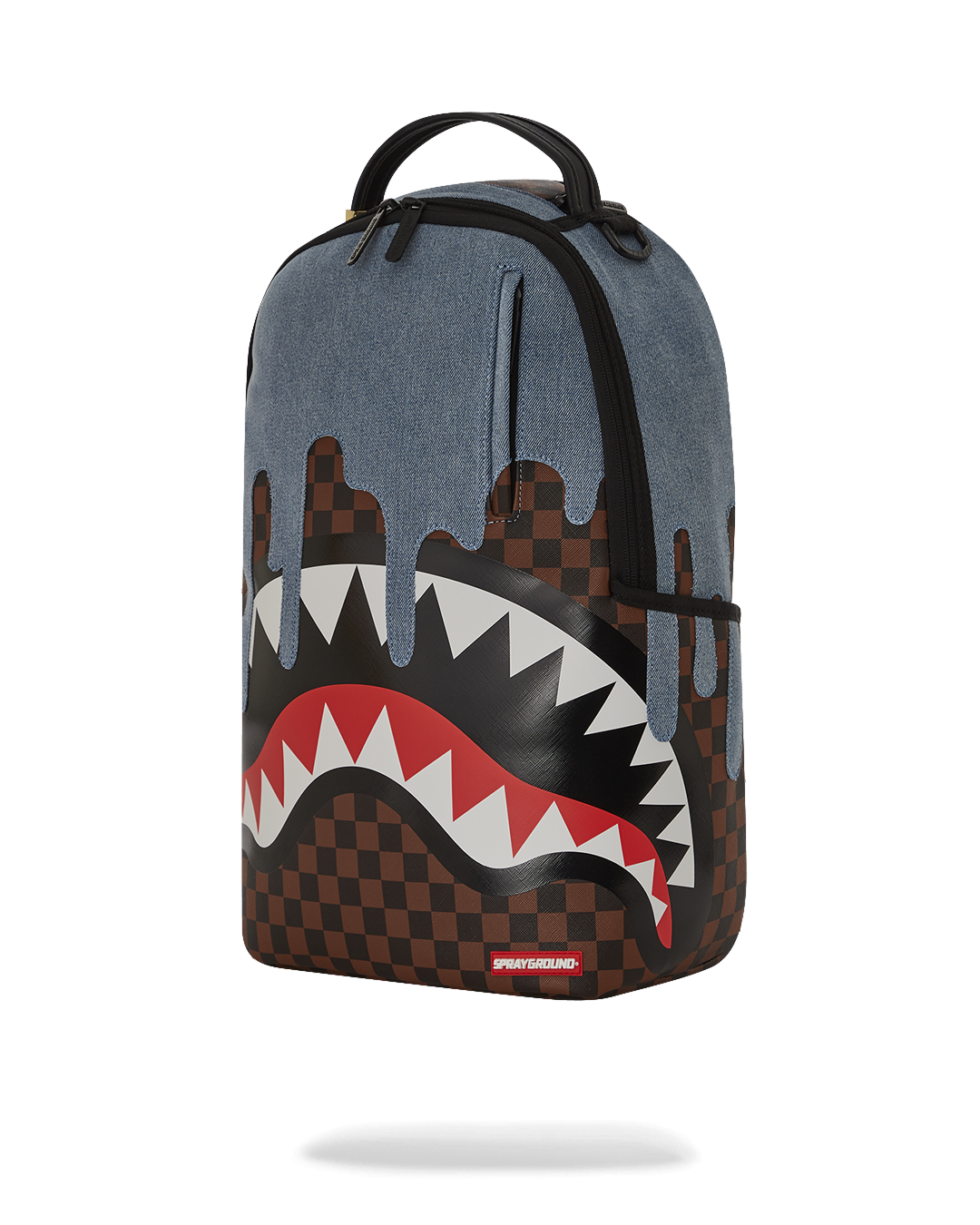 SPRAYGROUND® BACKPACK FABRIC HOUSE SHARK DRIP BACKPACK