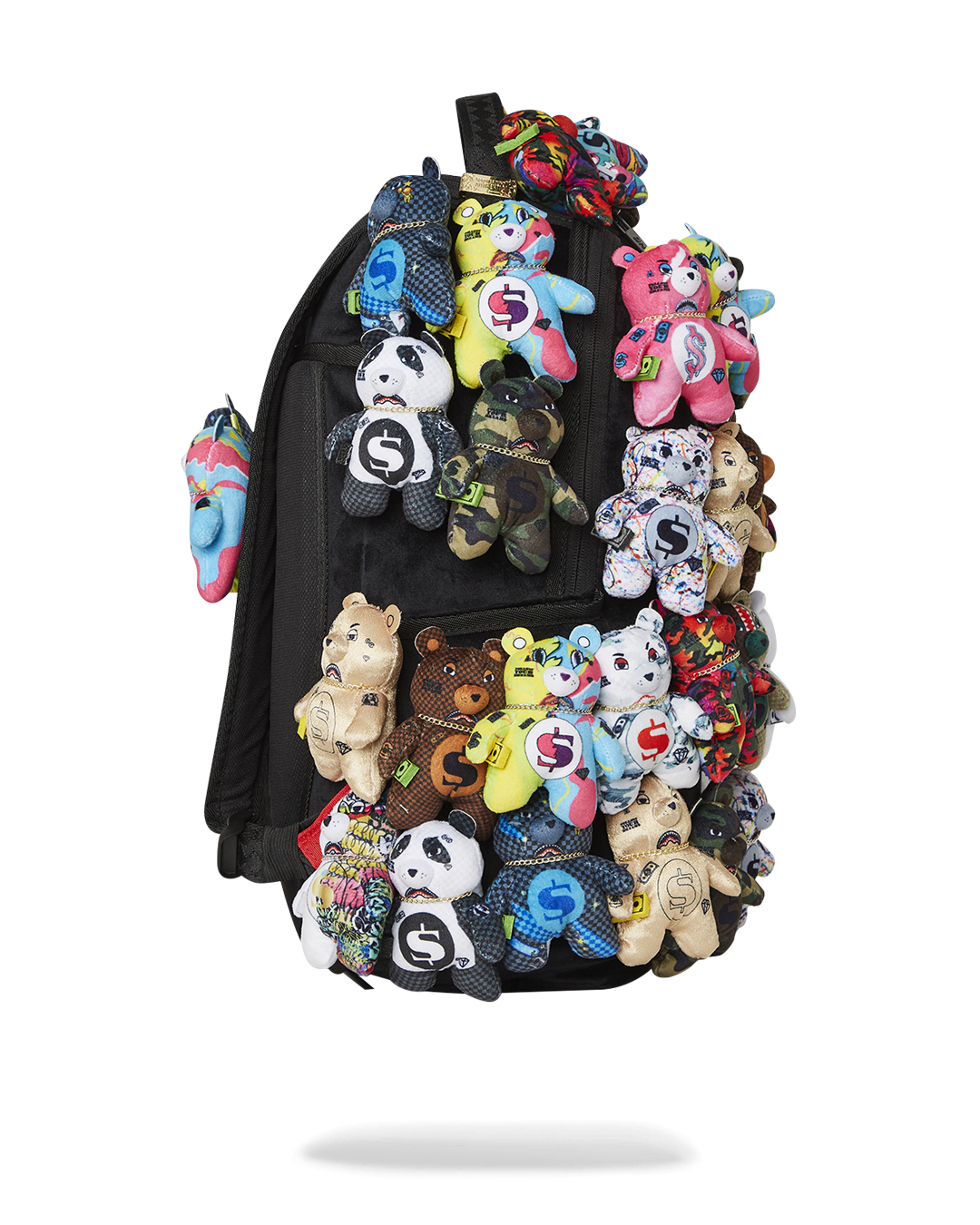 SPRAYGROUND® BACKPACK PACK OF BEARS REAL PLUSH BEARS RUNWAY PIECE BACKPACK - SUPER EXCLUSIVE