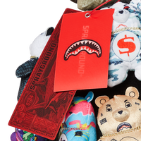 SPRAYGROUND® BACKPACK PACK OF BEARS REAL PLUSH BEARS RUNWAY PIECE BACKPACK - SUPER EXCLUSIVE