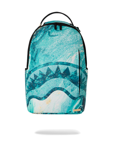 SPRAYGROUND® BACKPACK BLUE LIQUID SHARK DLXSV BACKPACK