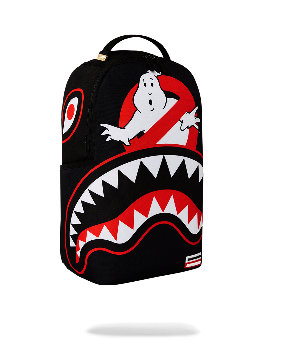 SPRAYGROUND® BACKPACK GHOSTBUSTERS LOGO AND SHARK MOUTH