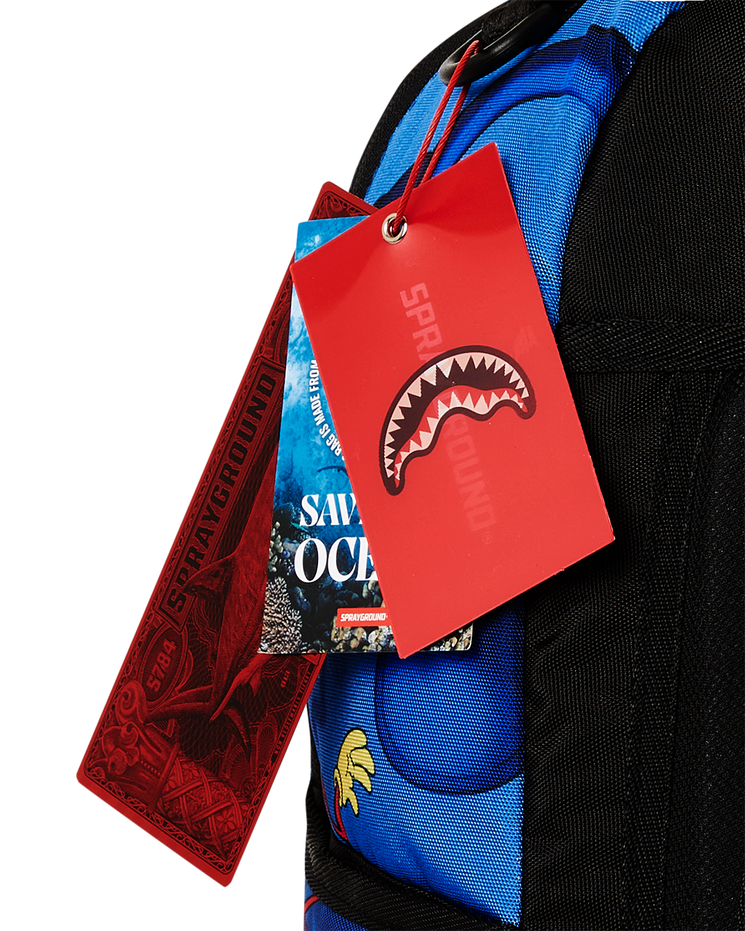 SPRAYGROUND® BACKPACK RUGRATS PLAYPEN SHARKMOUTH DLXSR BACKPACK