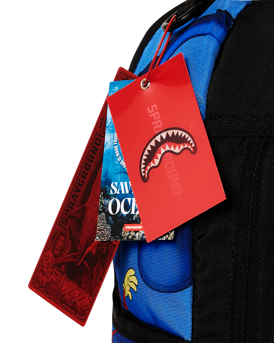 SPRAYGROUND® BACKPACK RUGRATS PLAYPEN SHARKMOUTH DLXSR BACKPACK