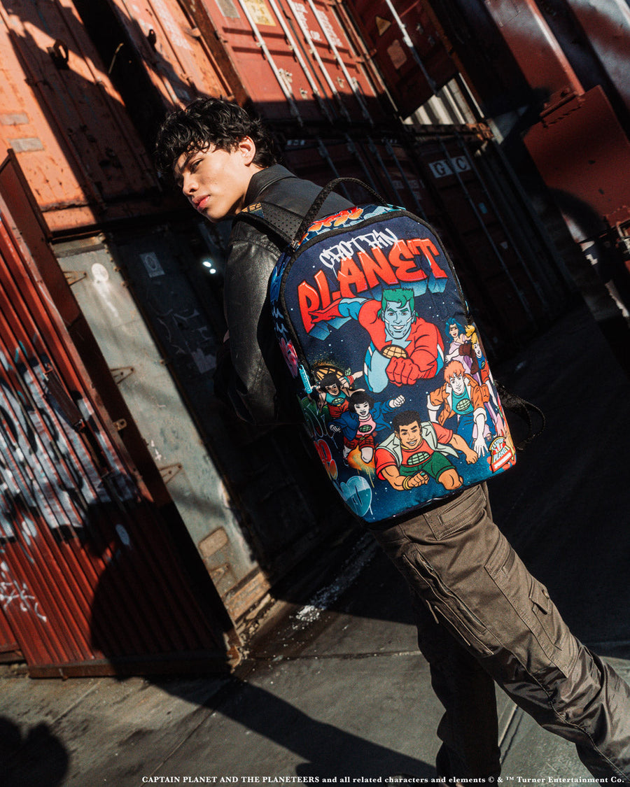 SPRAYGROUND® BACKPACK CAPATIN PLANET ON THE RUN DLXSR BACKPACK