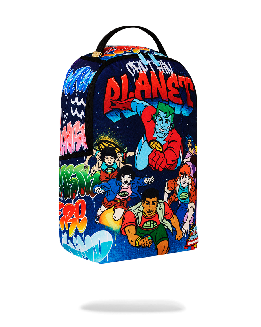 SPRAYGROUND® BACKPACK CAPATIN PLANET ON THE RUN DLXSR BACKPACK