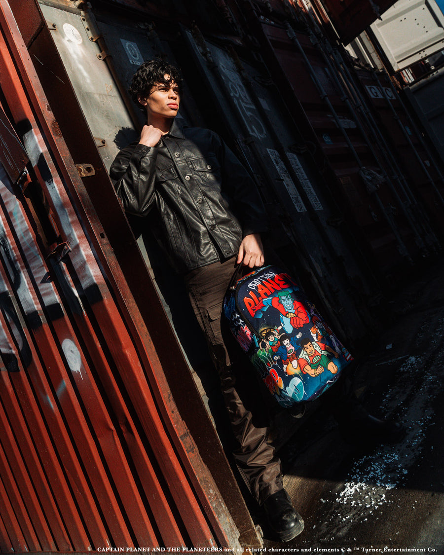 SPRAYGROUND® BACKPACK CAPATIN PLANET ON THE RUN DLXSR BACKPACK