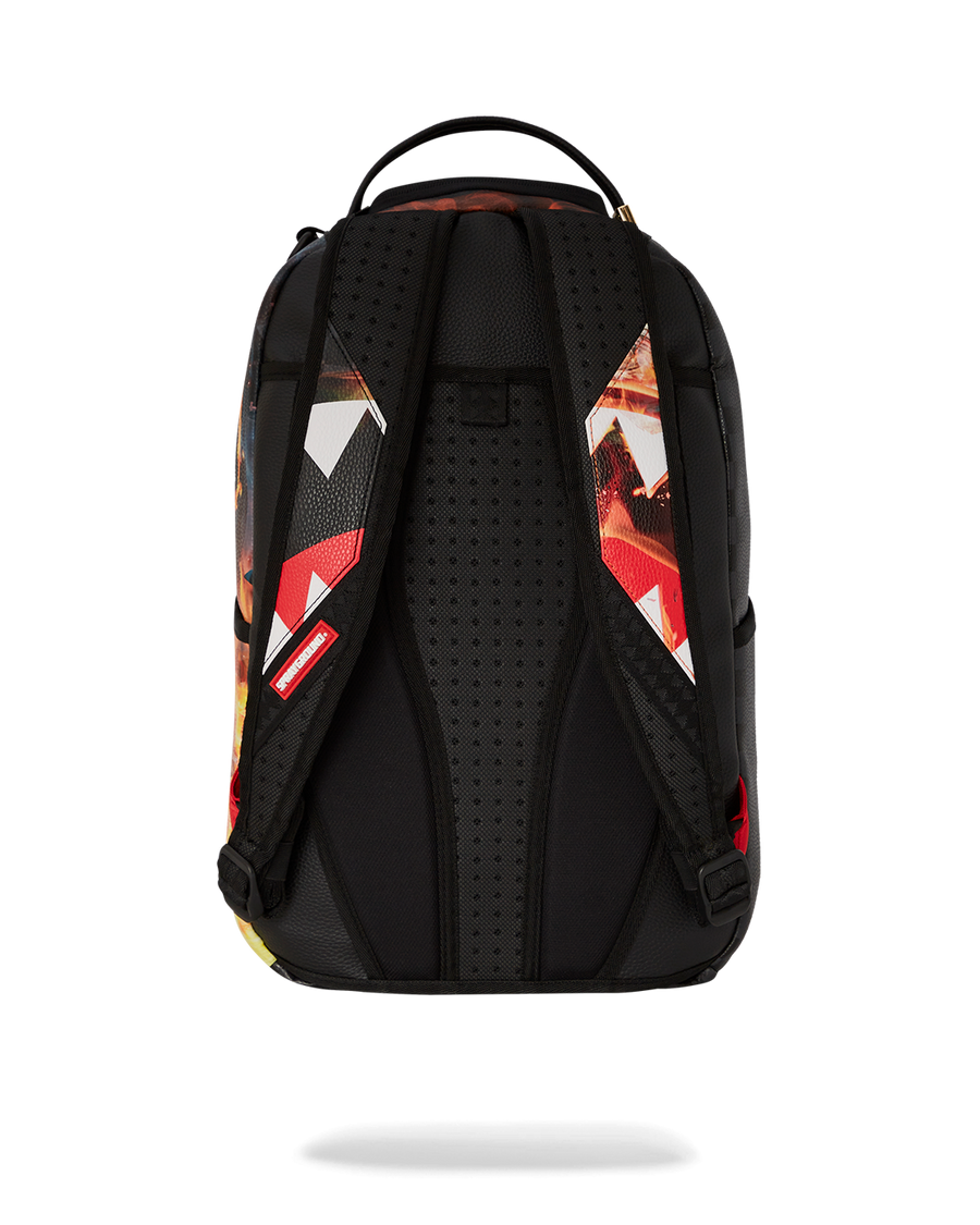 SPRAYGROUND® BACKPACK SHARK FIRE CHECK DLXSV BACKPACK