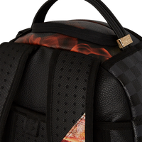 SPRAYGROUND® BACKPACK SHARK FIRE CHECK DLXSV BACKPACK