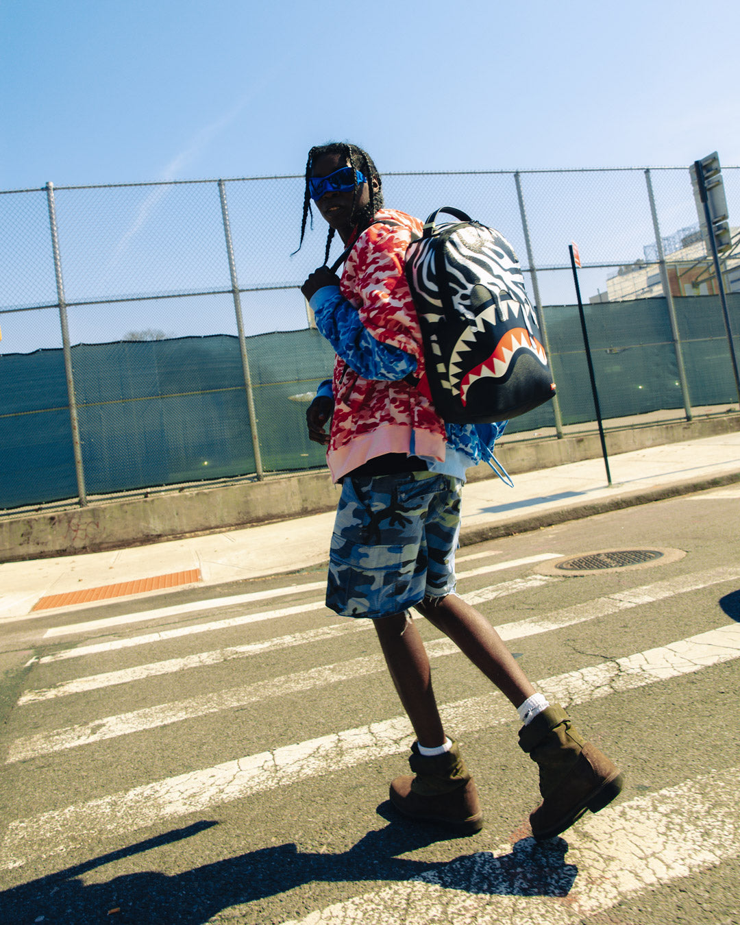 ZEBRA DRIP BACKPACK