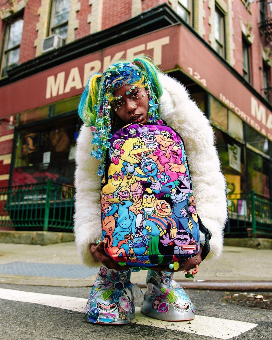 SPRAYGROUND® BACKPACK SESAME STREET FAMILIA DLXSR BACKPACK