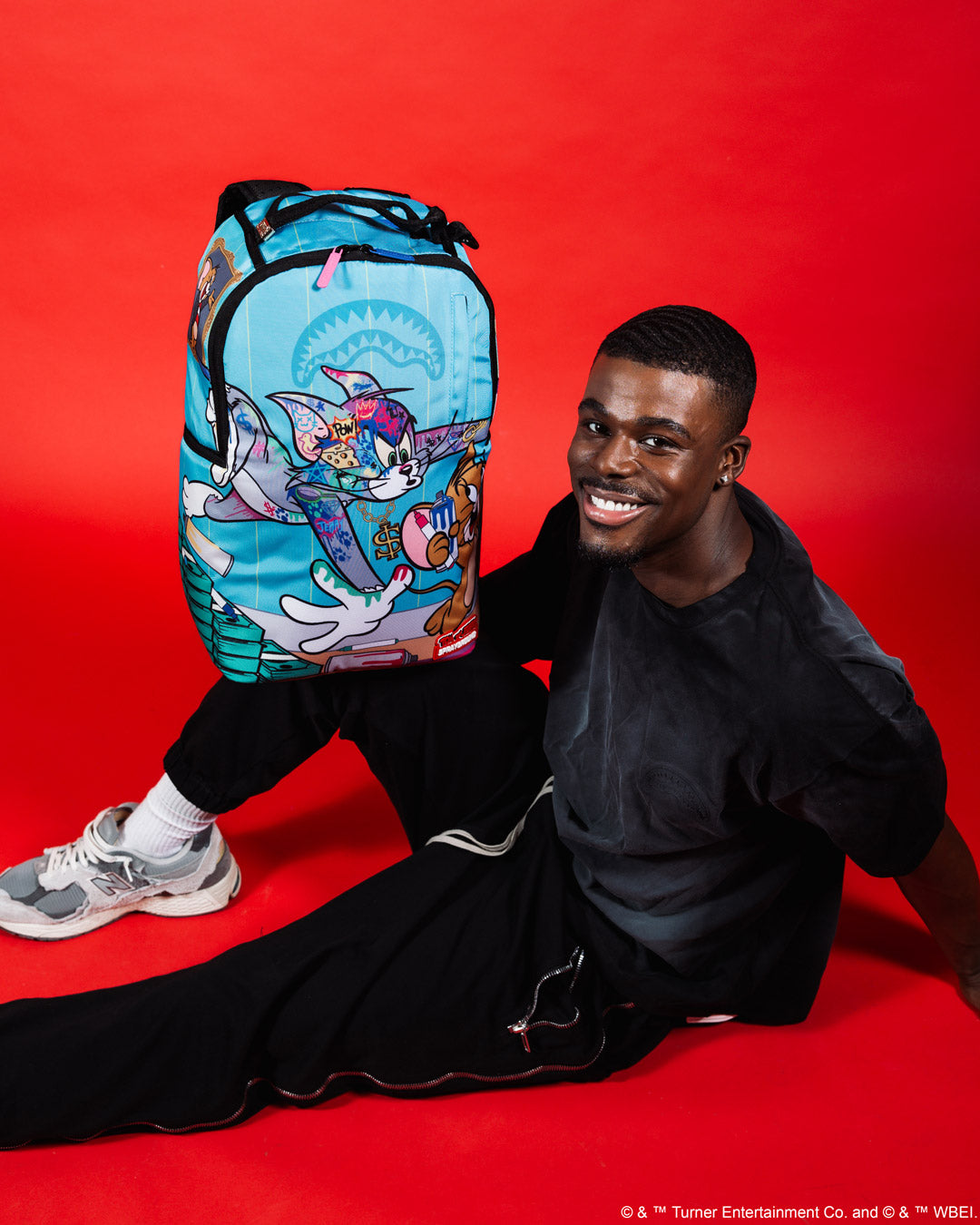 SPRAYGROUND® BACKPACK TOM & JERRY CAN'T CATCH ME DLXSR BACKPACK