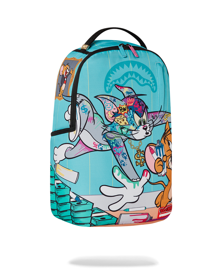 SPRAYGROUND® BACKPACK TOM & JERRY CAN'T CATCH ME DLXSR BACKPACK