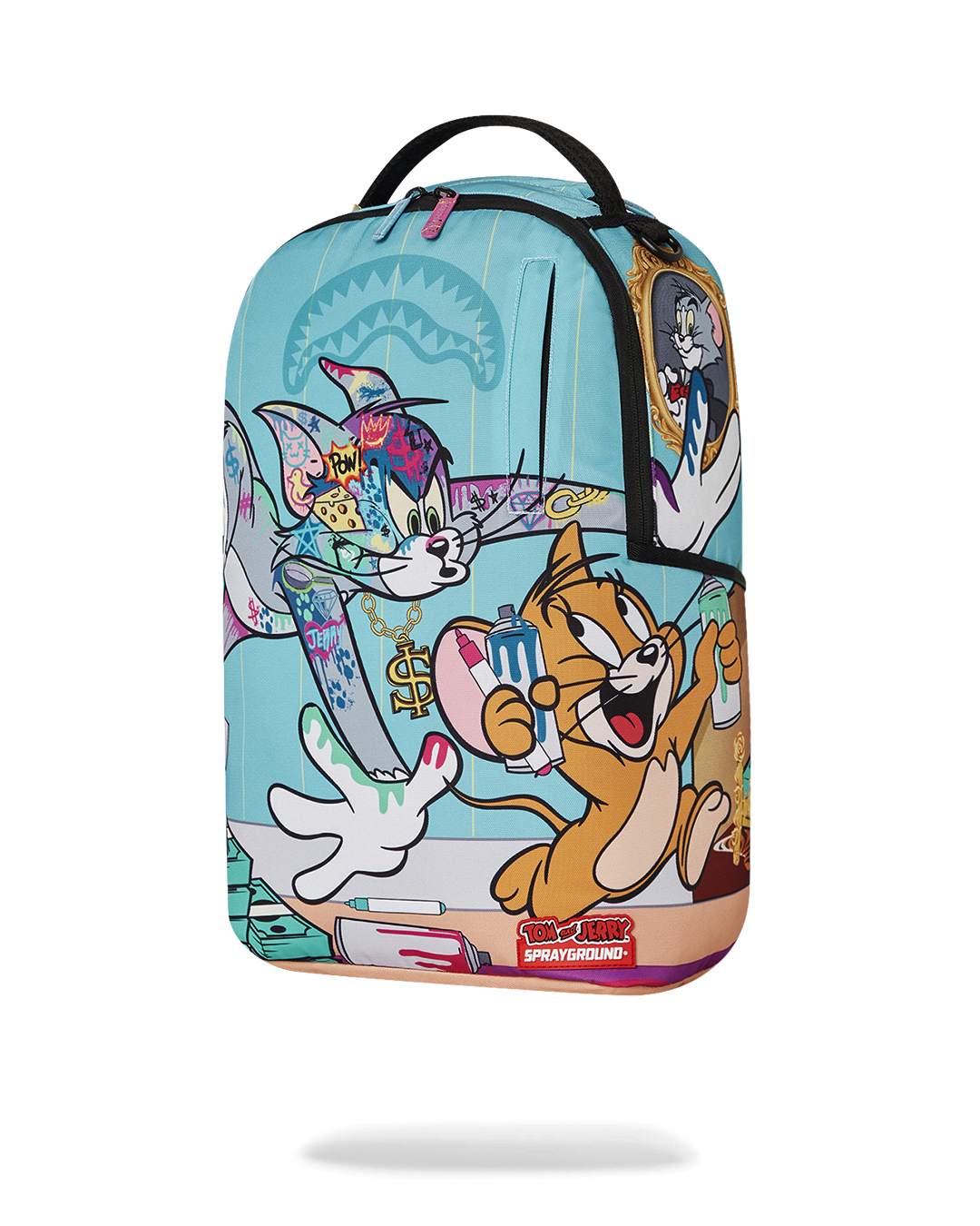 SPRAYGROUND® BACKPACK TOM & JERRY CAN'T CATCH ME DLXSR BACKPACK