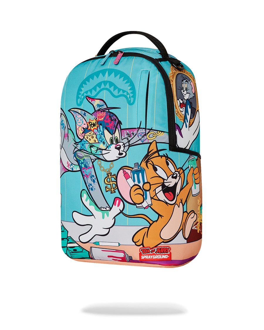 SPRAYGROUND® BACKPACK TOM & JERRY CAN'T CATCH ME DLXSR BACKPACK