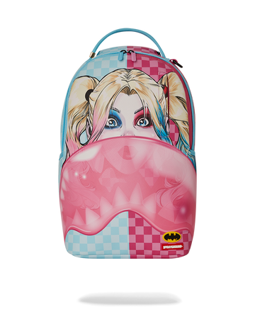 SPRAYGROUND® BACKPACK HARLEY QUINN BUBBLE GUM SHARK