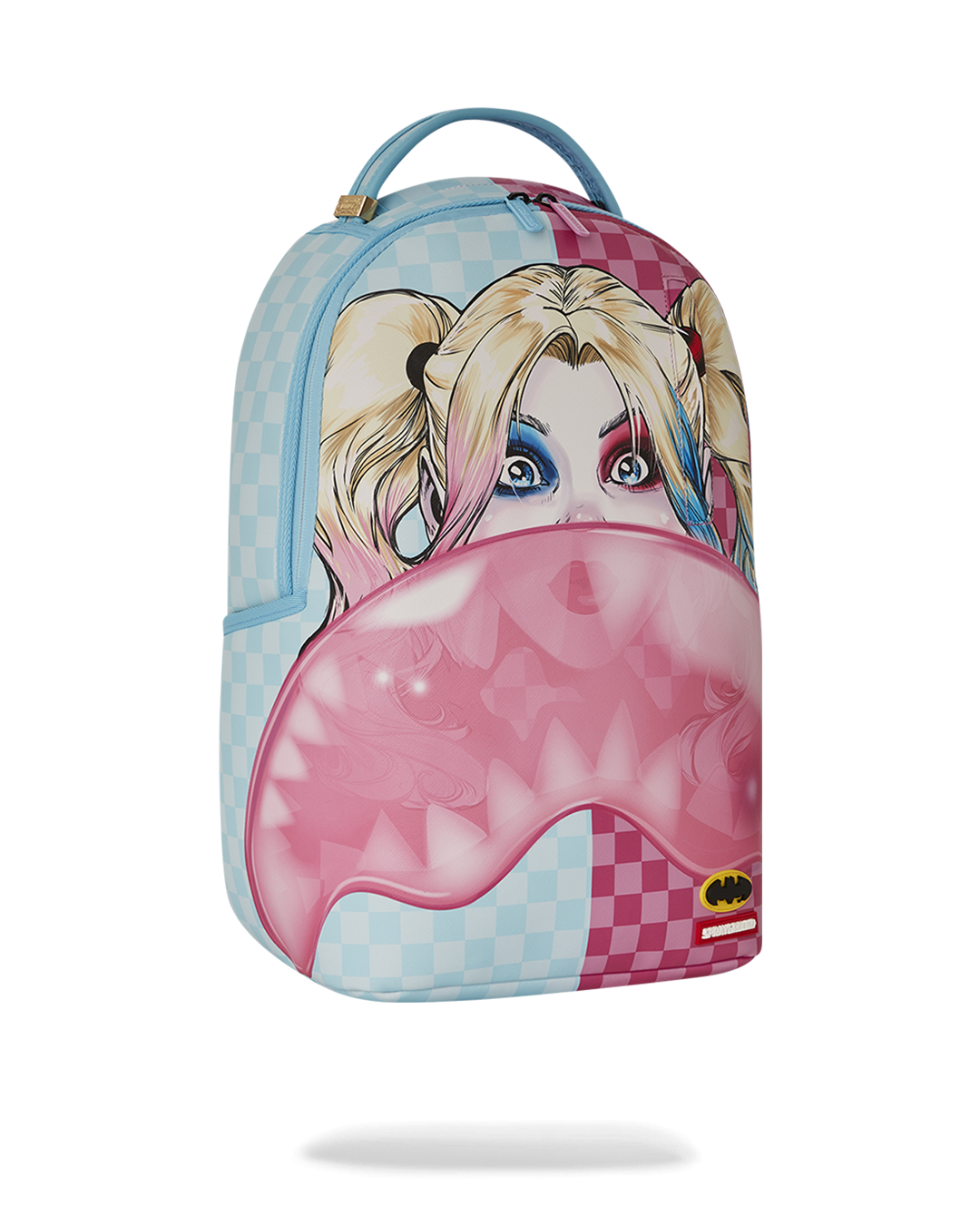 SPRAYGROUND® BACKPACK HARLEY QUINN BUBBLE GUM SHARK