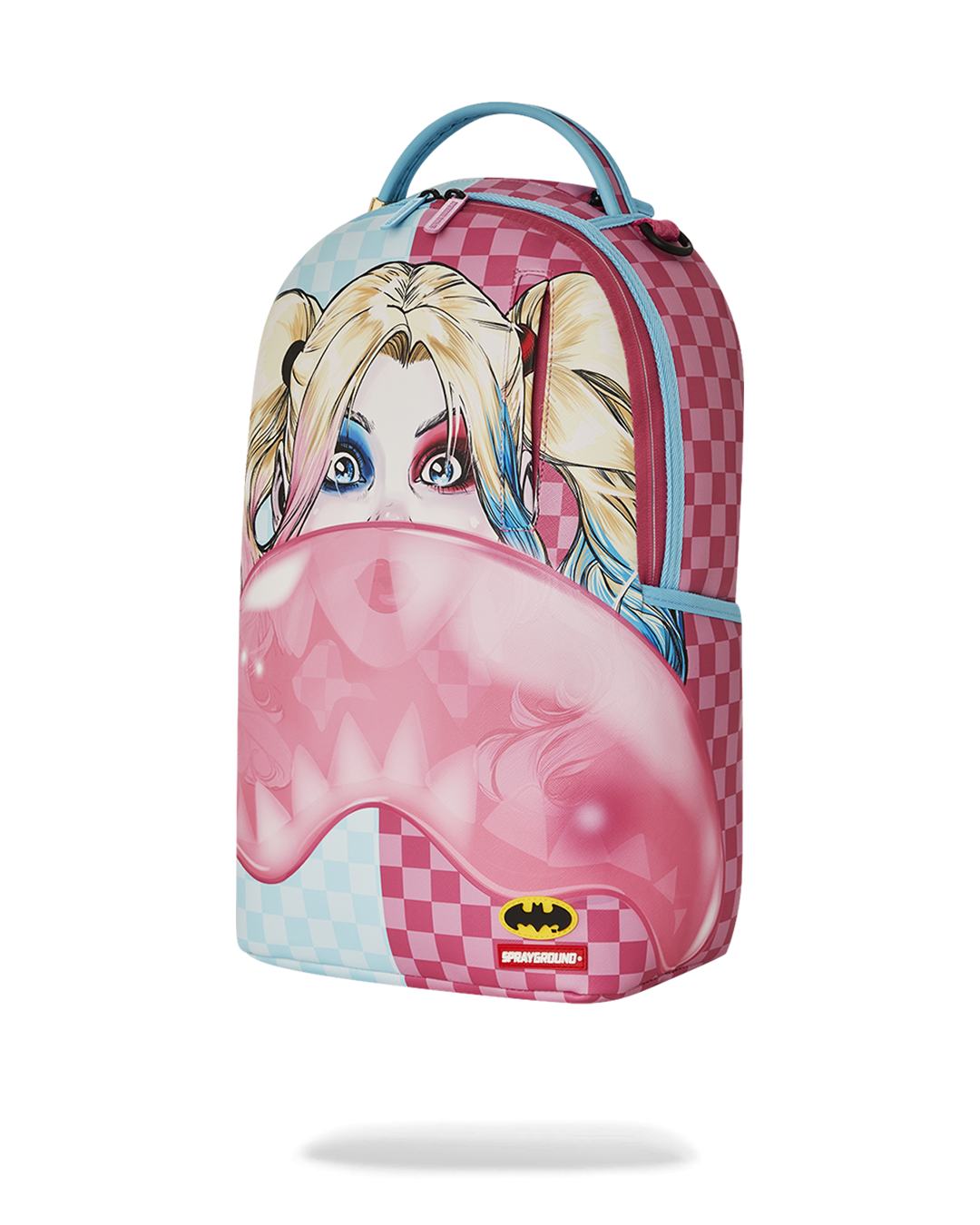 SPRAYGROUND® BACKPACK HARLEY QUINN BUBBLE GUM SHARK