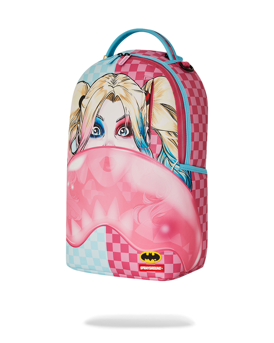 SPRAYGROUND® BACKPACK HARLEY QUINN BUBBLE GUM SHARK