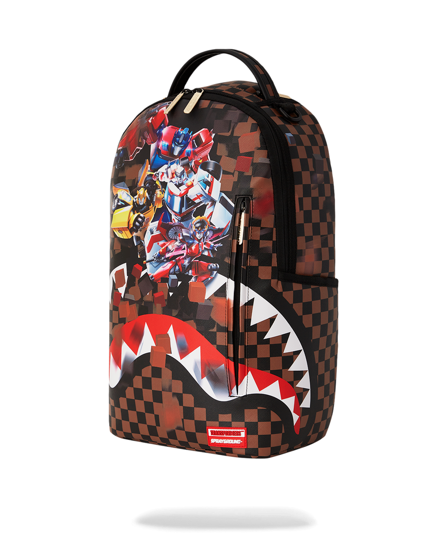 SPRAYGROUND® BACKPACK TRANSFORMERS CHECKERED DLXSV BACKPACK