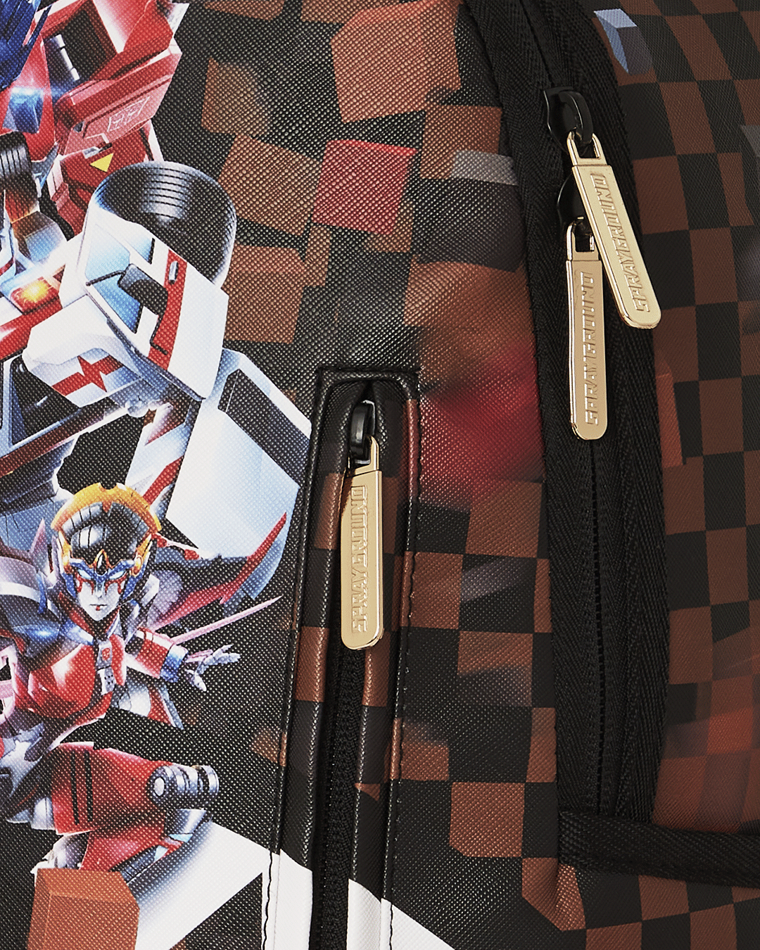 SPRAYGROUND® BACKPACK TRANSFORMERS CHECKERED DLXSV BACKPACK